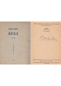 Berda József - Béke (aláírt, számozott)