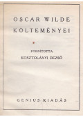 Oscar Wilde - Oscar Wilde költeményei