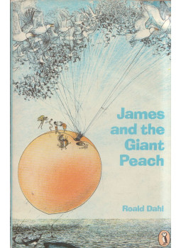 Roald Dahl - James and the Giant Peach Roald Dahl - James and the Giant Peach, Harmondsworth, Middlesex 1976 antikvár könyv