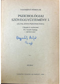 Geréb György - Pszichológiai szöveggyűjtemény I.