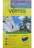 Cartographia Kiadó - VÉRTES TURISTATÉRKÉP 1:40000 CART. "SC"