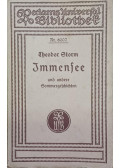 Storm, Theodor - Immensee und andere Sommergeschichten