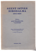 Teleki Pál - Szent István birodalma 1941-ben