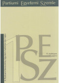 Demeter Szilárd - Partiumi Egyetemi Szemle VI. évfolyam, 2007/1. szám