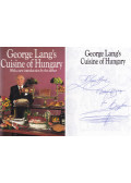 George Lang - Cuisine of Hungary (dedikált)