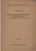 Dr. Császár István - Építéskivitelezés szervezés és gazdaságtan