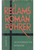Beer, Johannes,Rang, Bernhard - Reclams Romanführer IV.