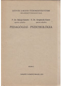 Dr. Balogh Katalin - S. Dr. Gergencsik Eszter - Pedagógiai pszichológia