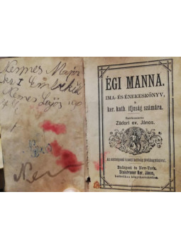 Zádori János - Égi manna Zádori János - Égi manna, null 1882 antikvár könyv