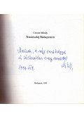 Cenner Mihály - Nizsinszkij Budapesten (dedikált)