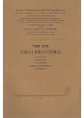 G. Gerleman,J. Fichtner - Iob et Proverbia