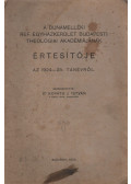 Kováts J. István - A Dunamelléki Ref. Egyházkerület Budapesti Theologiai Akadémiájának értesítője az 1924-25. tanévről