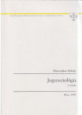 Dr. Maczonkai Mihály - Jogszociológia