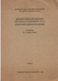 Dr. Szakács Ferenc - Személyiséglélektani szöveggyűjtemény IV/2.