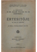 Kocsis Mihály - A Monori M. Kir. Állami Polgári Fiu- és Leányiskola értesítője az 1934-35. tanévről