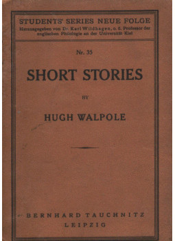 Hugh Walpole - Short Stories Hugh Walpole - Short Stories, Leipzig 1934 antikvár könyv