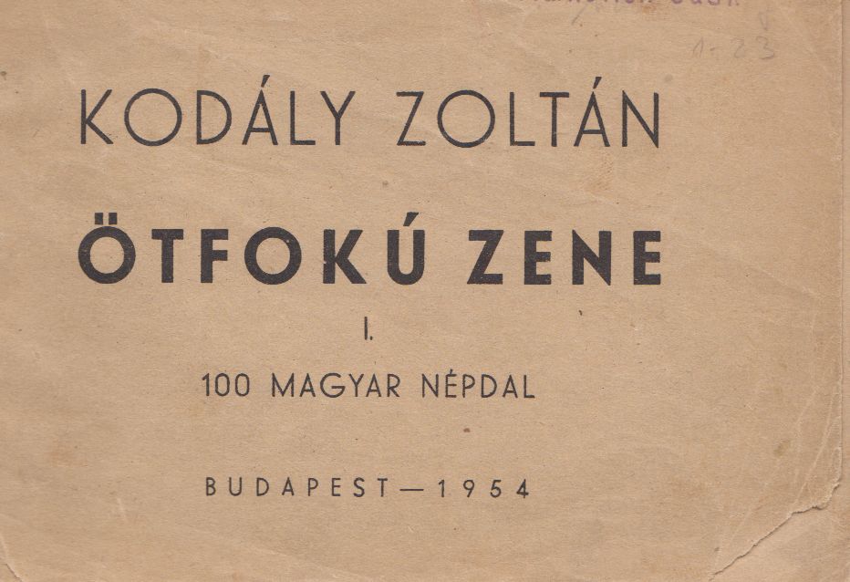 Kodály Zoltán - Ötfokú zene I.
