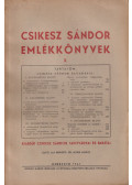 Módis László - Csikesz Sándor Emlékkönyvek 3.
