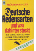 Kurt Krüger-Lorenzen - Deutsche Redensarten und was dahinter steckt