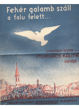 Gyökössy Endre, Murgács Kálmán - Fehér galamb száll a falu felett... Gyökössy Endre, Murgács Kálmán - Fehér galamb száll a falu felett..., Budapest 1933 antikvár könyv