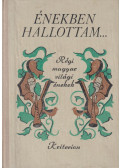 Boros Zoltán - Énekben hallottam