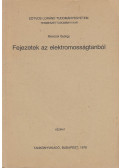 Menczel György - Fejezetek az elektromosságtanból