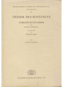 Sa-skya pandita - Trésor des sentences Sa-skya pandita - Trésor des sentences, Budapest 1973 antikvár könyv