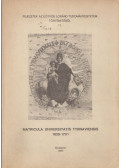 Szögi László - Matricula Universitatis Tyrnaviensis 1635-1701 - A Nagyszombati Egyetem Anyakönyve 1635-1701
