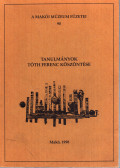 Hoffmann Éva - Tanulmányok - Tóth Ferenc köszöntése
