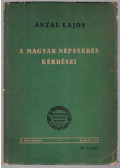 Antal Lajos - A magyar népesedés kérdései