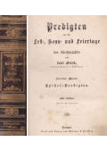 Karl Gerok - Predigten auf alle Fest-, Sonn- und Feiertage II.