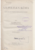 Gróh Gyula - Szervetlen kémia egyetemi és főiskolai hallgatók részére
