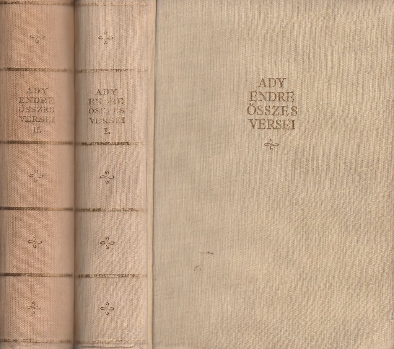 Ady Endre - Ady Endre összes versei I-II. Ady Endre - Ady Endre összes versei I-II., Budapest 1955 antikvár könyv