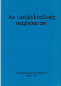 Gácser József - Az osztályközösség megismerése