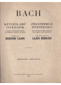Hernádi Lajos,Johann Sebastian Bach - Kétszólamú invenciók / Zweistimmige inventionen
