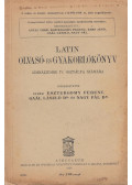 Vitéz Esztergomy Ferenc,Dr. Gaál László,Dr. Nagy Pál - Latin olvasó- és gyakorlókönyv