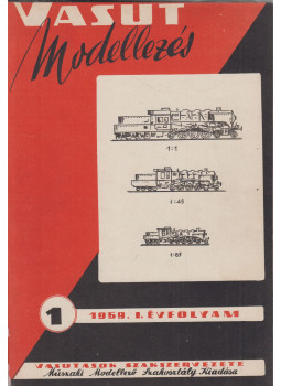 - Vasútmodellezés 1959-62. I-IV. évfolyam (teljes, egybekötve) - Vasútmodellezés 1959-62. I-IV. évfolyam (teljes, egybekötve), null 0 antikvár könyv