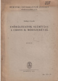 Szilágyi Gyula - Csőhálózatok számítása a Cross H. módszerével