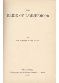 Walter Scott - The Bride of Lammermoor