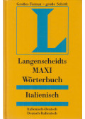 Albertini, Stefano,Anna Sgobbi,Susanne Vogel - Langenscheidts Maxi Wörterbuch Italienisch