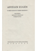 Puskin Sándor - Anyégin Eugén