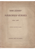 Kiss József - Kiss József háborús versei