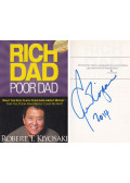 Robert T. Kiyosaki  - Rich Dad Poor Dad (aláírt)