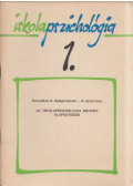PORKOLÁBNÉ BALOGH KATALIN ,Szitó Imre - Az iskolapszichológia néhány alapkérdése - Iskolapszichológia 1.