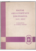 Dörnyei Sándor - Magyar orvostörténeti bibliográfia