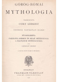 Csiky Gergely - Görög-római mythologia