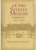 Murányi László - A Csíki Székely Múzeum évkönyve 2007-2008