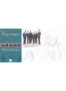 - The King's Singers - Swimming Over London (aláírt) - The King's Singers - Swimming Over London (aláírt), Milwaukee 2010 antikvár könyv
