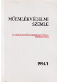F. Mentényi Klára - Műemlékvédelmi Szemle 1994/1.