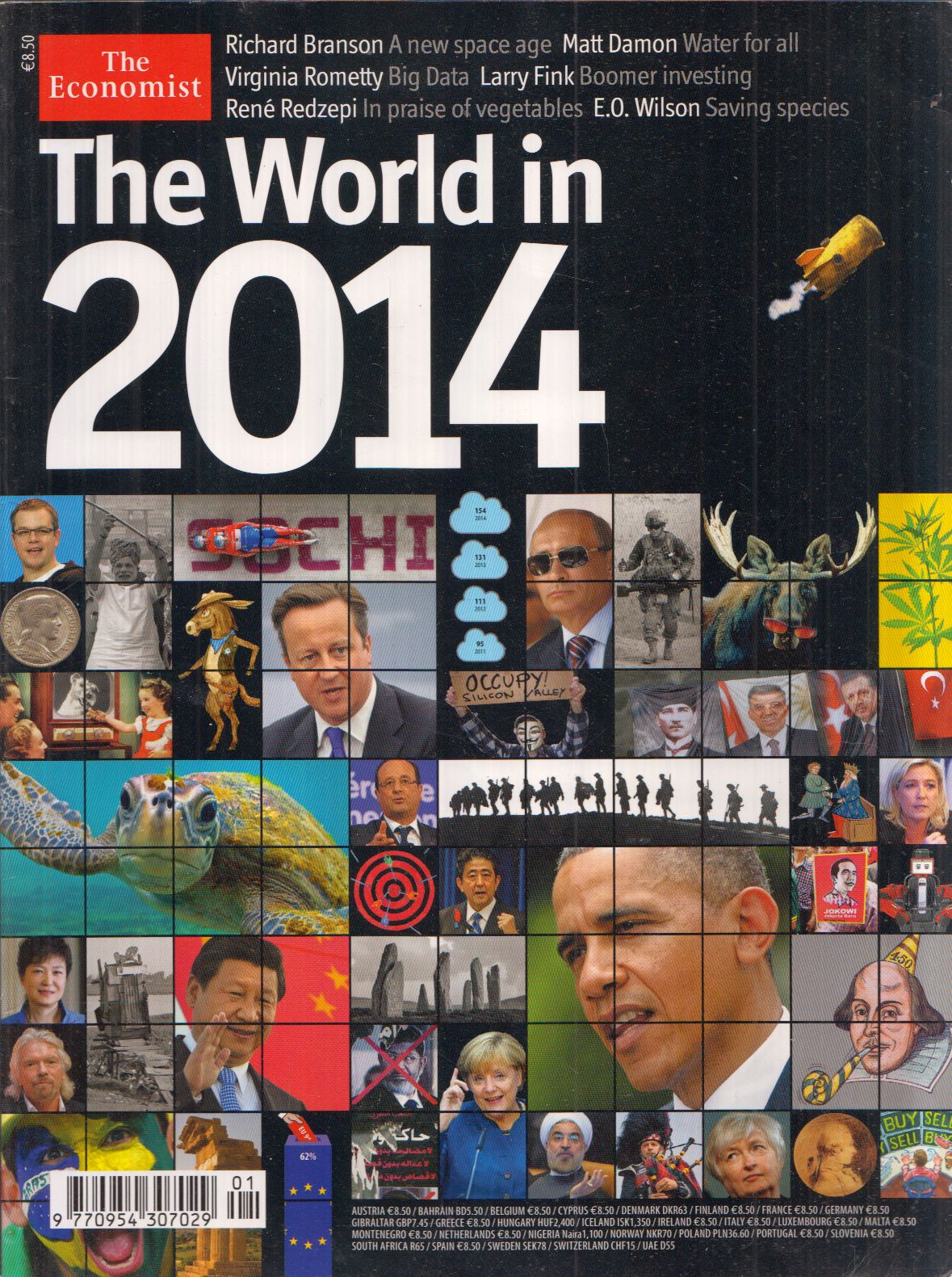 Daniel Franklin - The Economist: The World in 2014 Daniel Franklin - The Economist: The World in 2014, London 2013 antikvár könyv